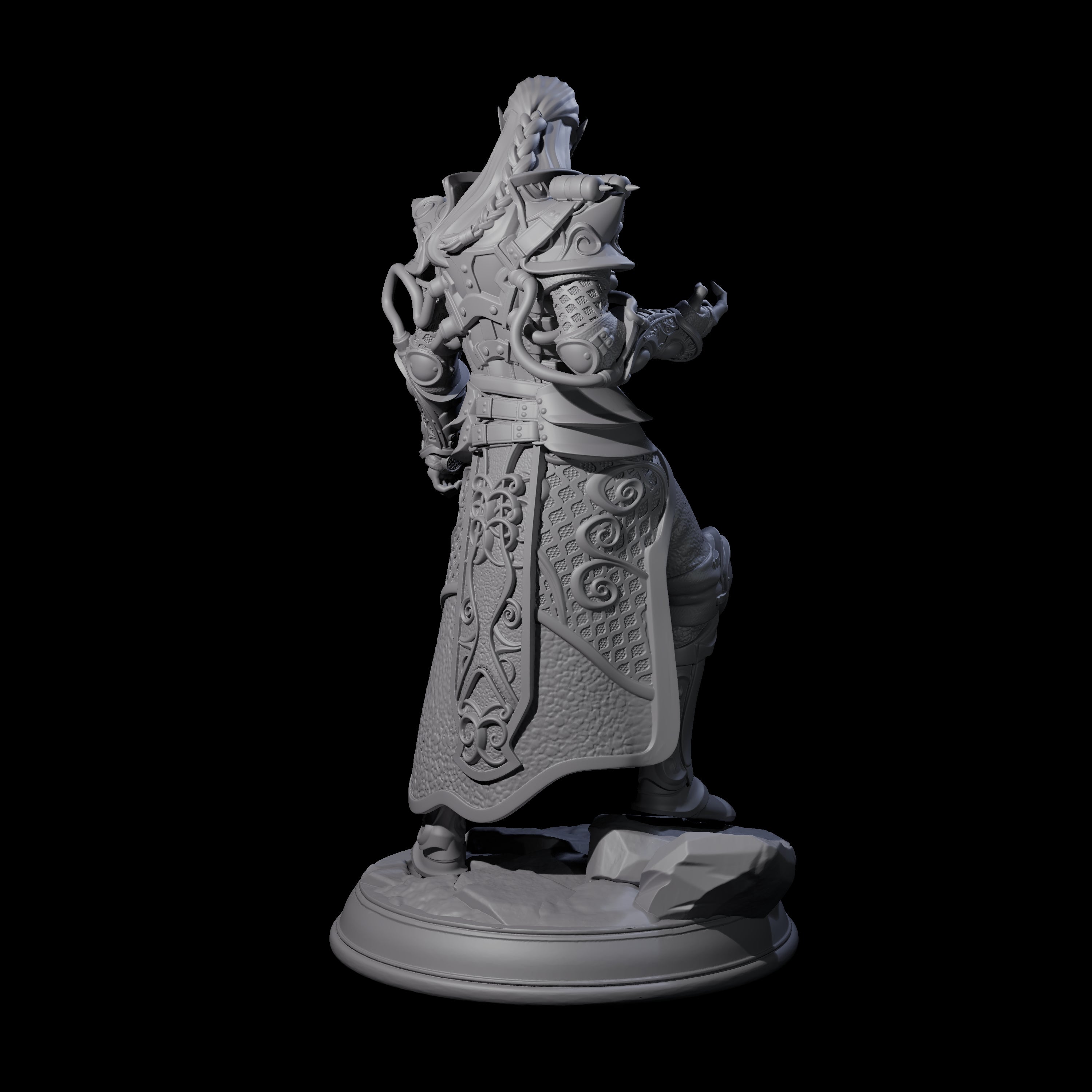 Arcane Syphon Wizard Miniature for Dungeons and Dragons, Pathfinder or other TTRPGs