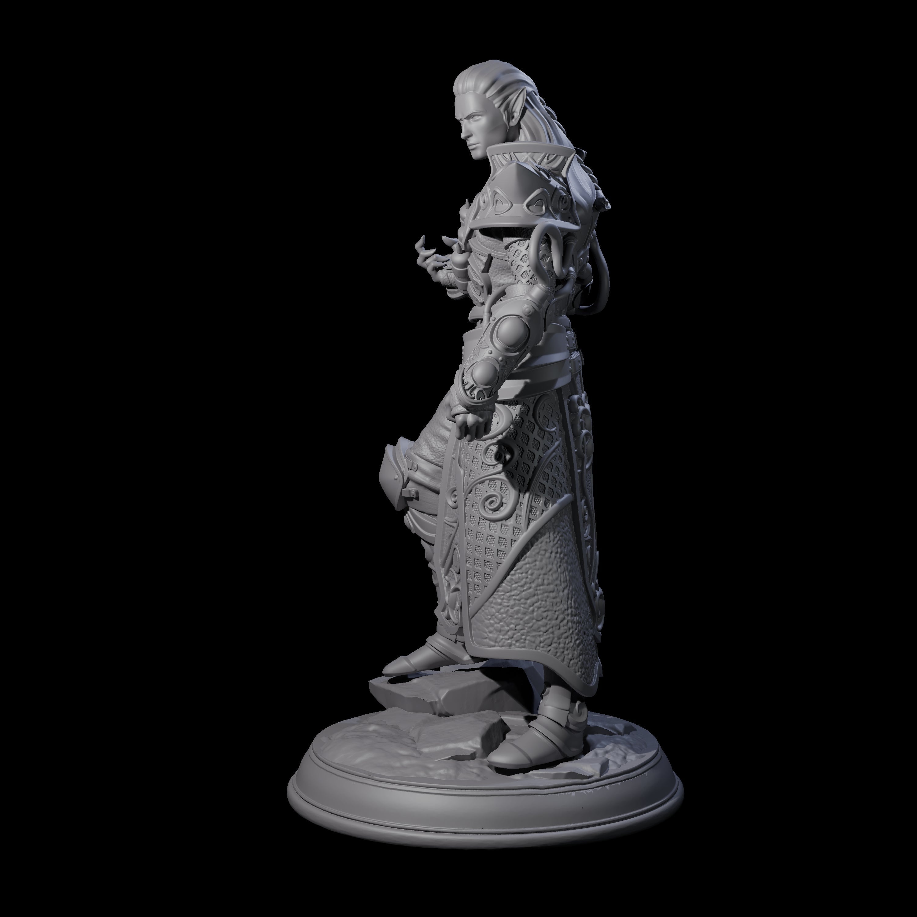 Arcane Syphon Wizard Miniature for Dungeons and Dragons, Pathfinder or other TTRPGs