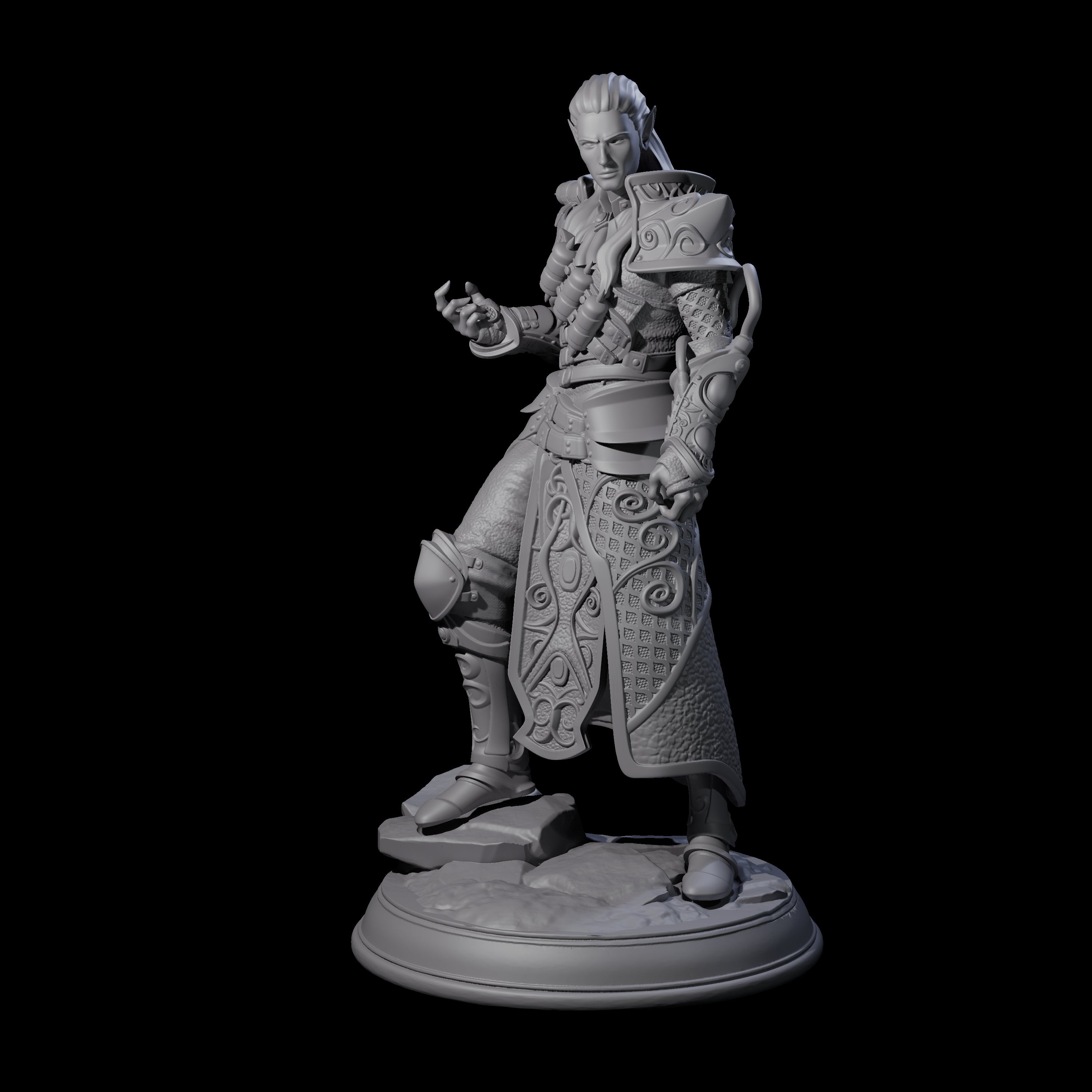 Arcane Syphon Wizard Miniature for Dungeons and Dragons, Pathfinder or other TTRPGs