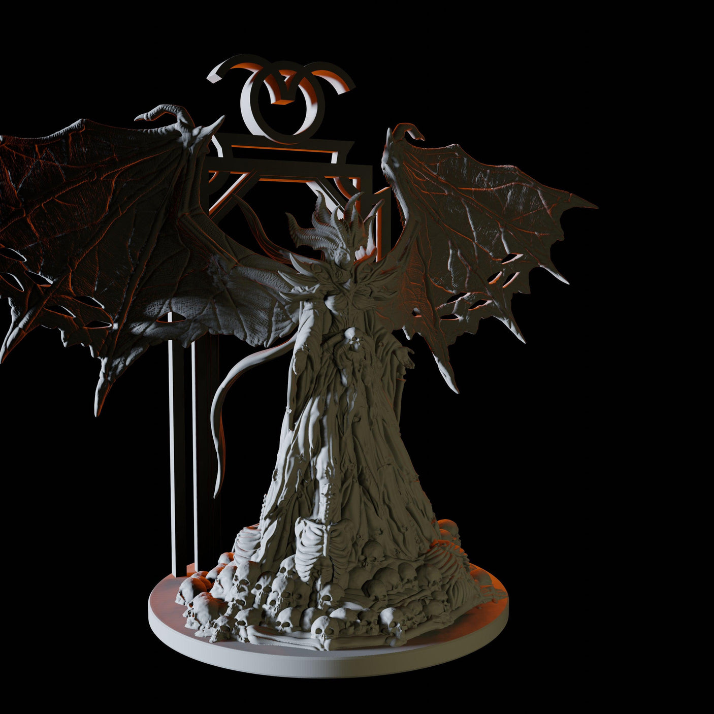 Arch Devil Miniature for Dungeons and Dragons, Pathfinder or other TTRPGs