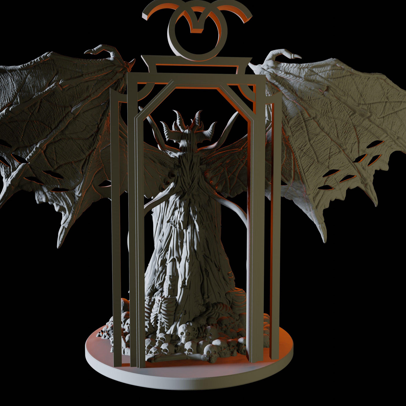 Arch Devil Miniature for Dungeons and Dragons, Pathfinder or other TTRPGs