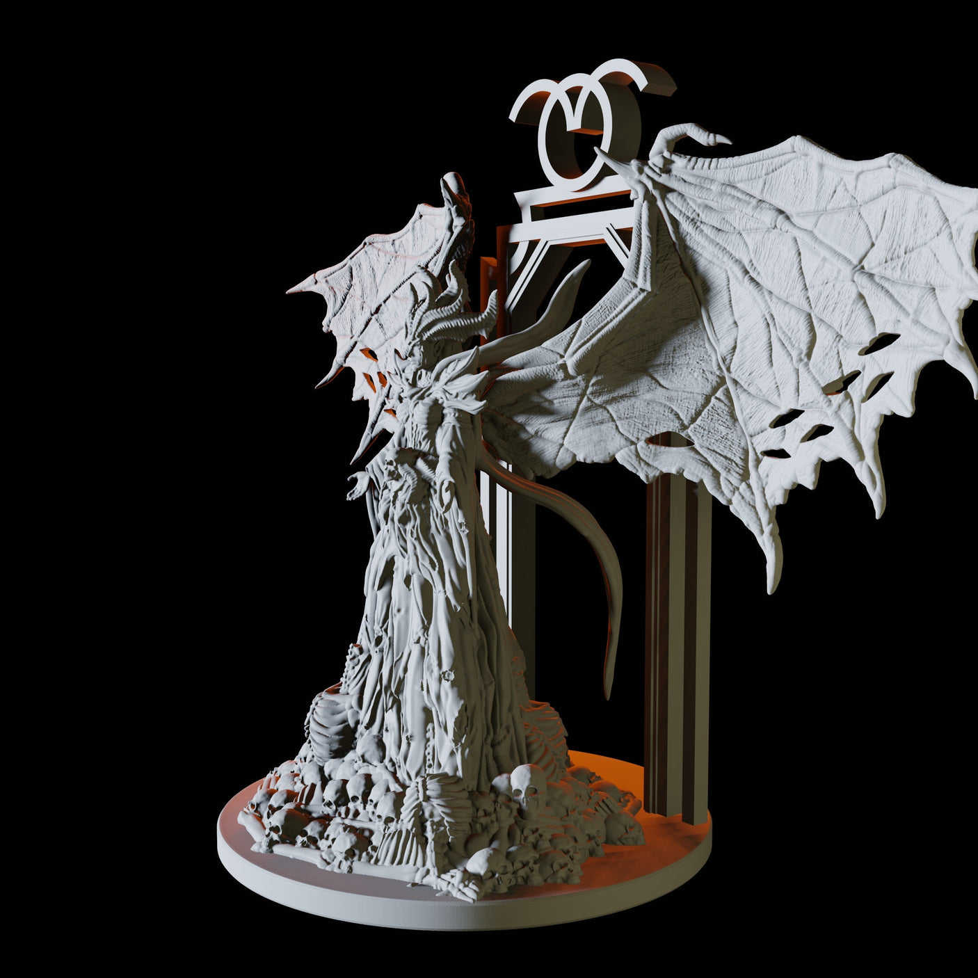 Arch Devil Miniature for Dungeons and Dragons, Pathfinder or other TTRPGs