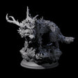 Arching Fae Wood Wolf Miniature for Dungeons and Dragons, Pathfinder or other TTRPGs