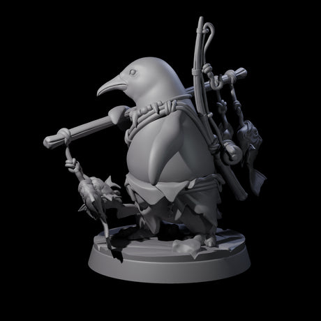 Arctic Dohwar Fisher Miniature for Dungeons and Dragons, Pathfinder or other TTRPGs