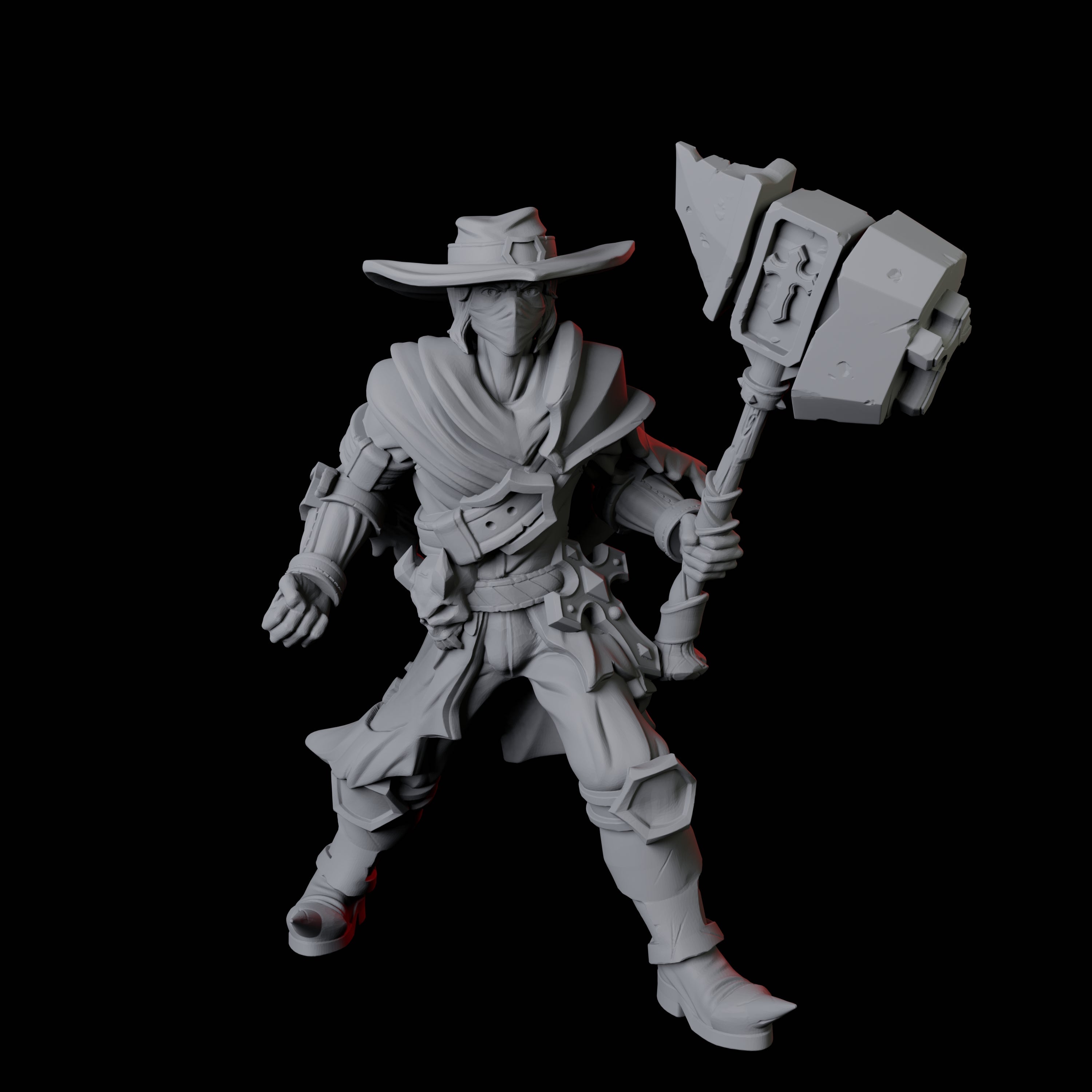 Armed Ruffian A Miniature for Dungeons and Dragons, Pathfinder or other TTRPGs