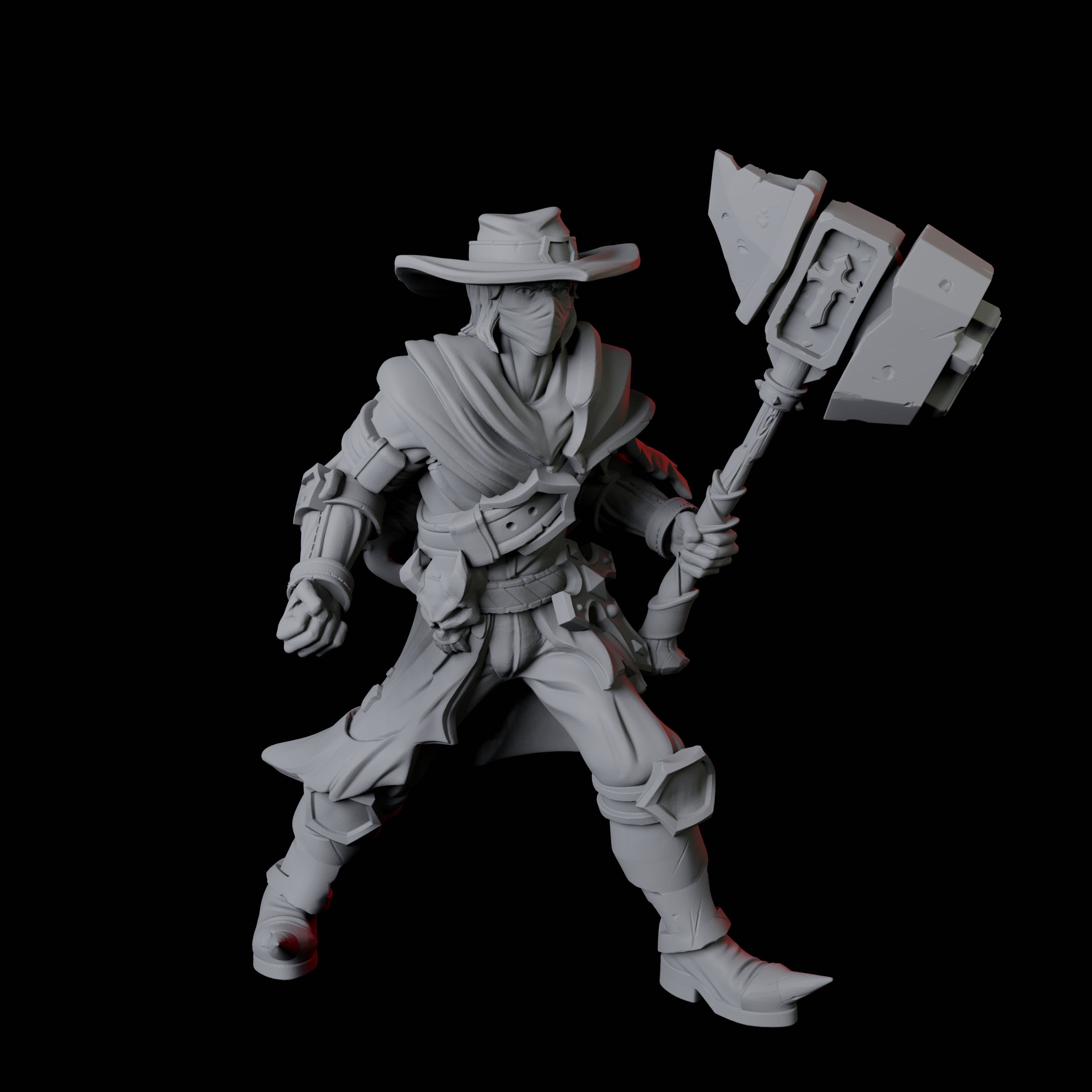 Armed Ruffian A Miniature for Dungeons and Dragons, Pathfinder or other TTRPGs