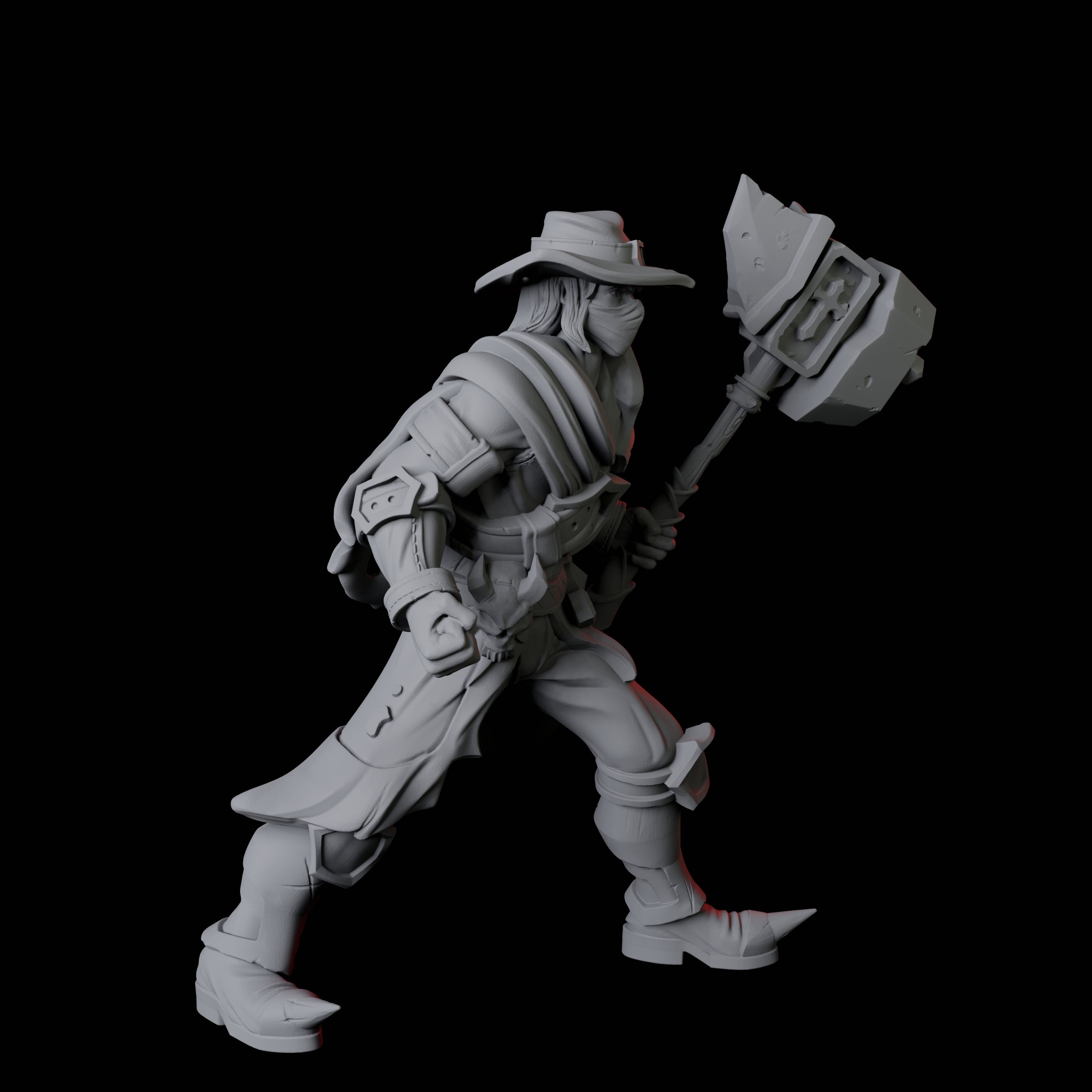 Armed Ruffian A Miniature for Dungeons and Dragons, Pathfinder or other TTRPGs