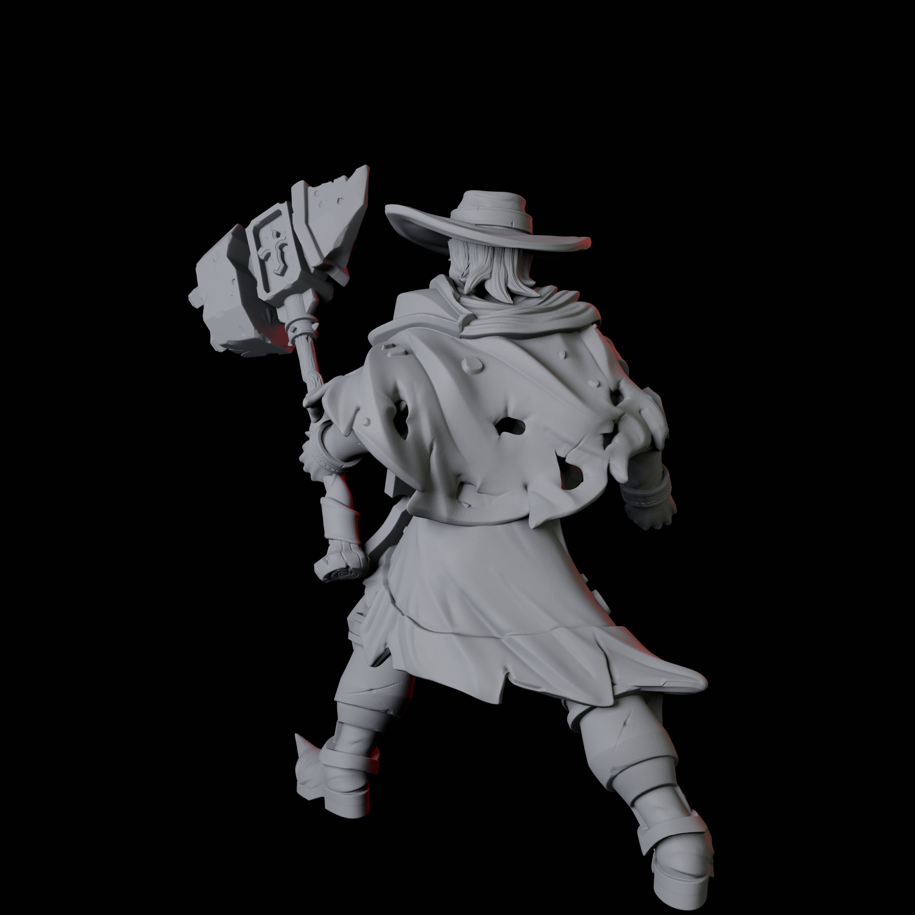 Armed Ruffian A Miniature for Dungeons and Dragons, Pathfinder or other TTRPGs