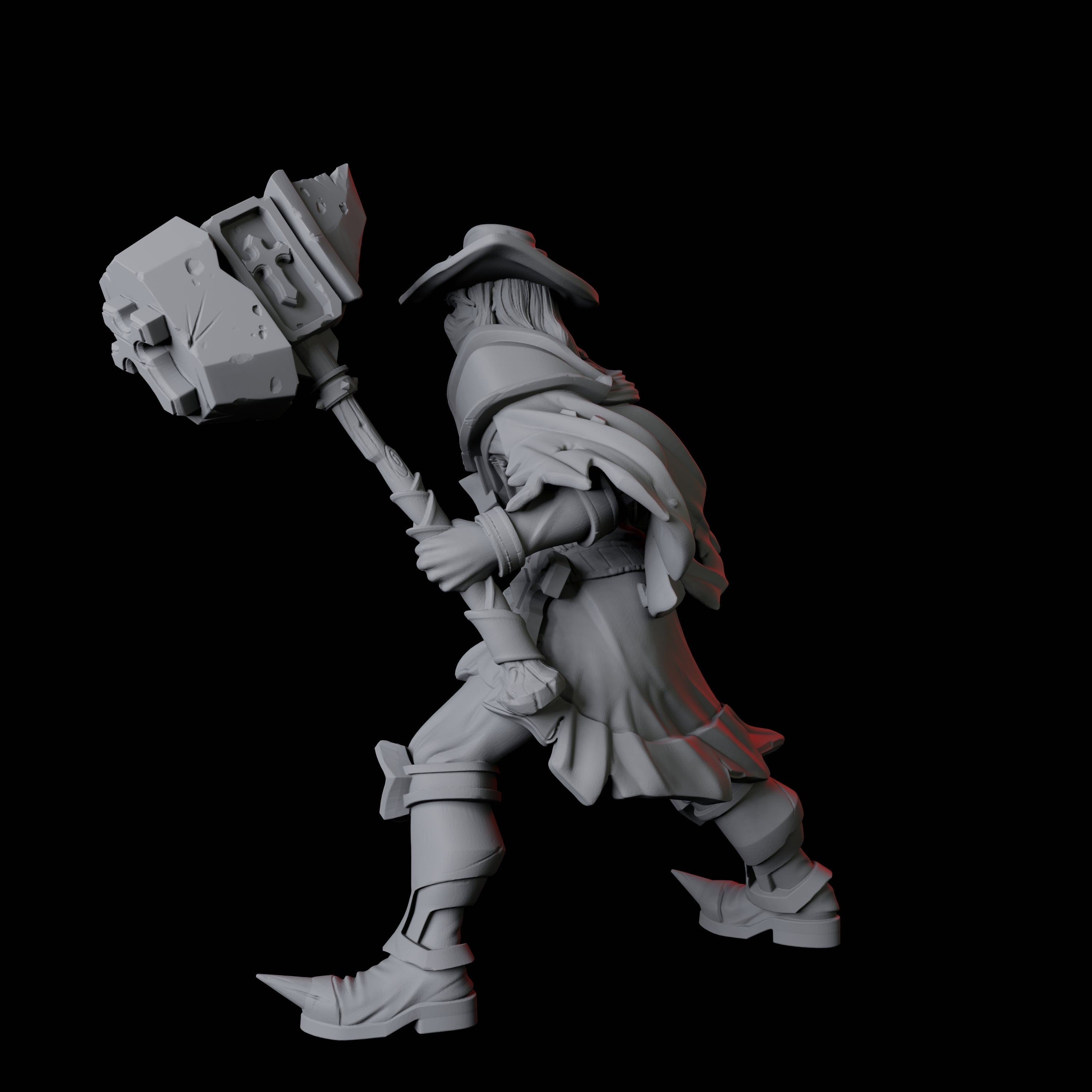 Armed Ruffian A Miniature for Dungeons and Dragons, Pathfinder or other TTRPGs