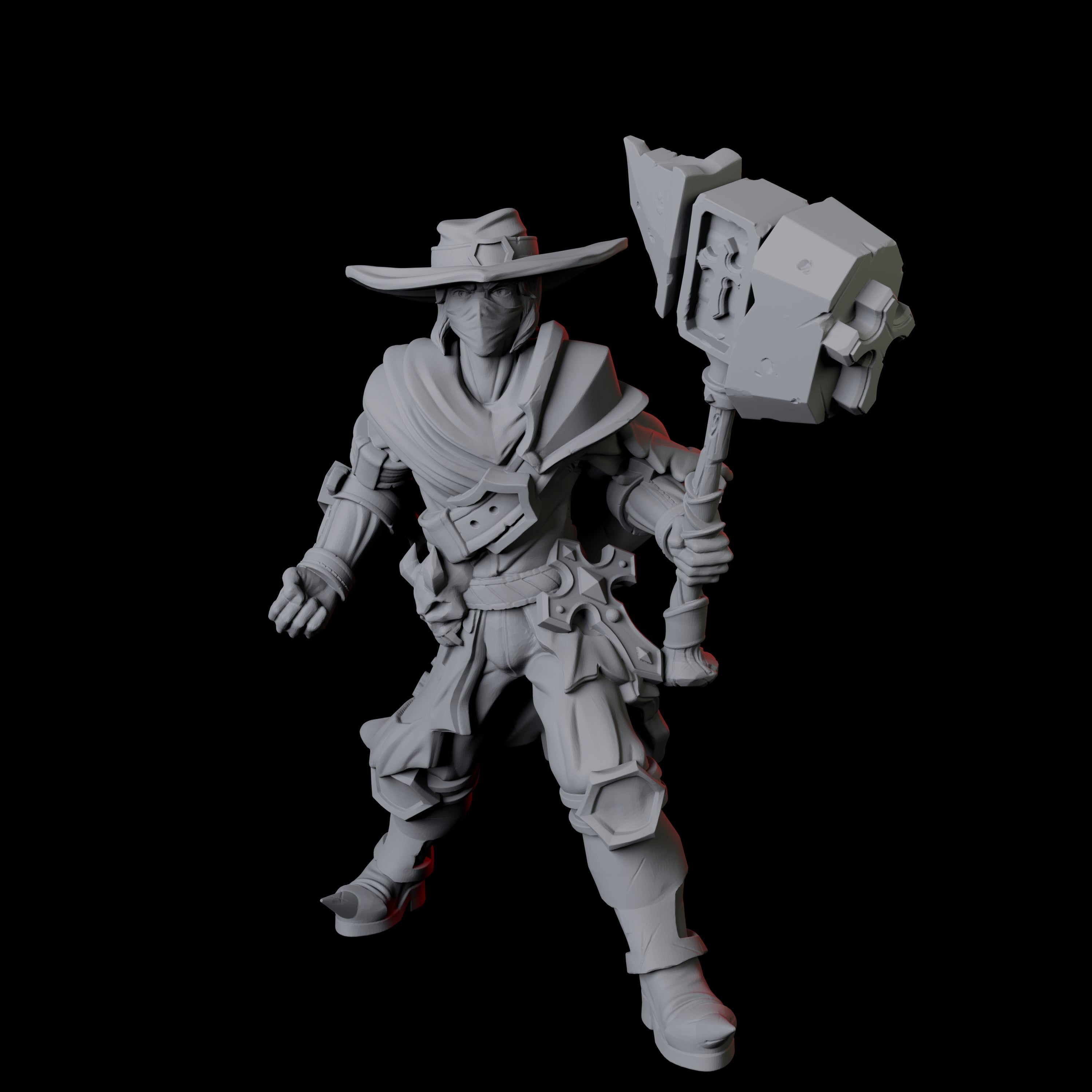 Armed Ruffian A Miniature for Dungeons and Dragons, Pathfinder or other TTRPGs