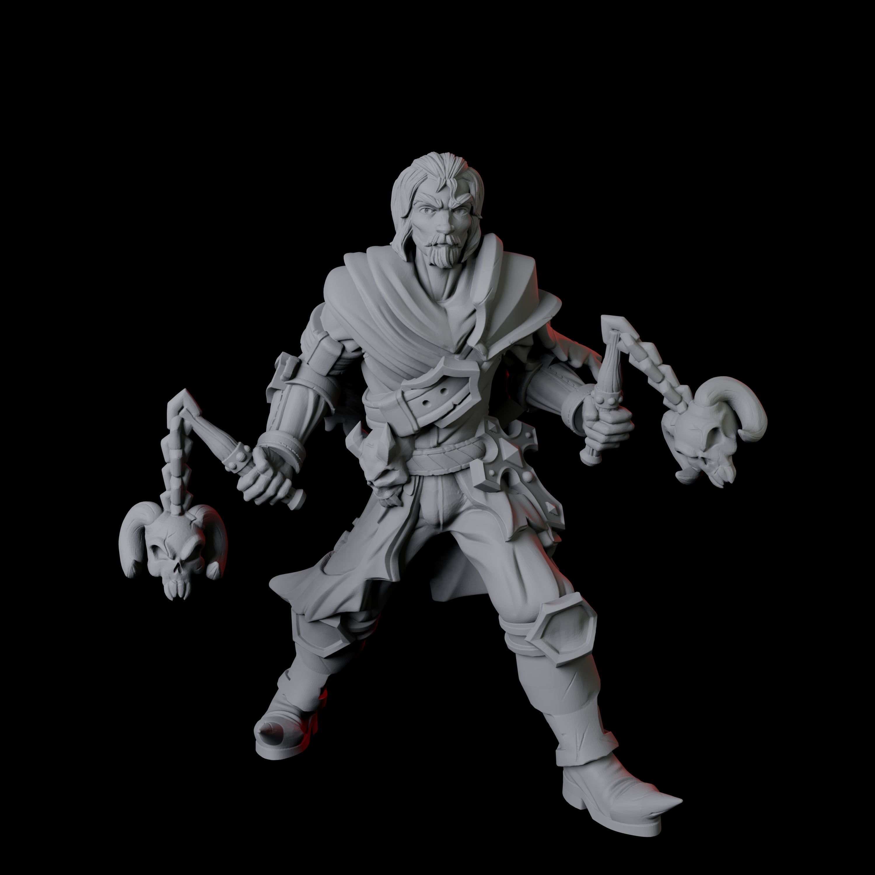 Armed Ruffian B Miniature for Dungeons and Dragons, Pathfinder or other TTRPGs