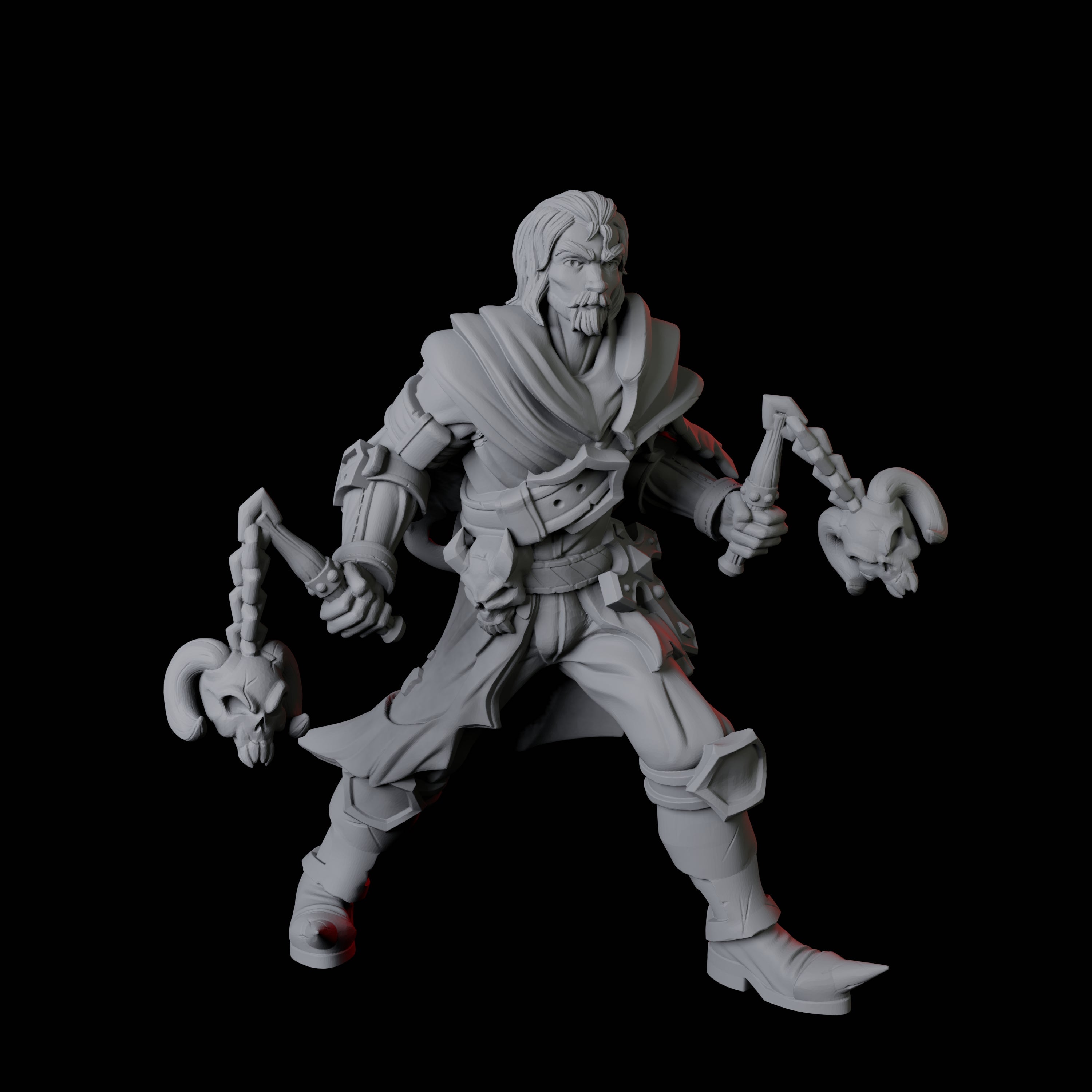 Armed Ruffian B Miniature for Dungeons and Dragons, Pathfinder or other TTRPGs