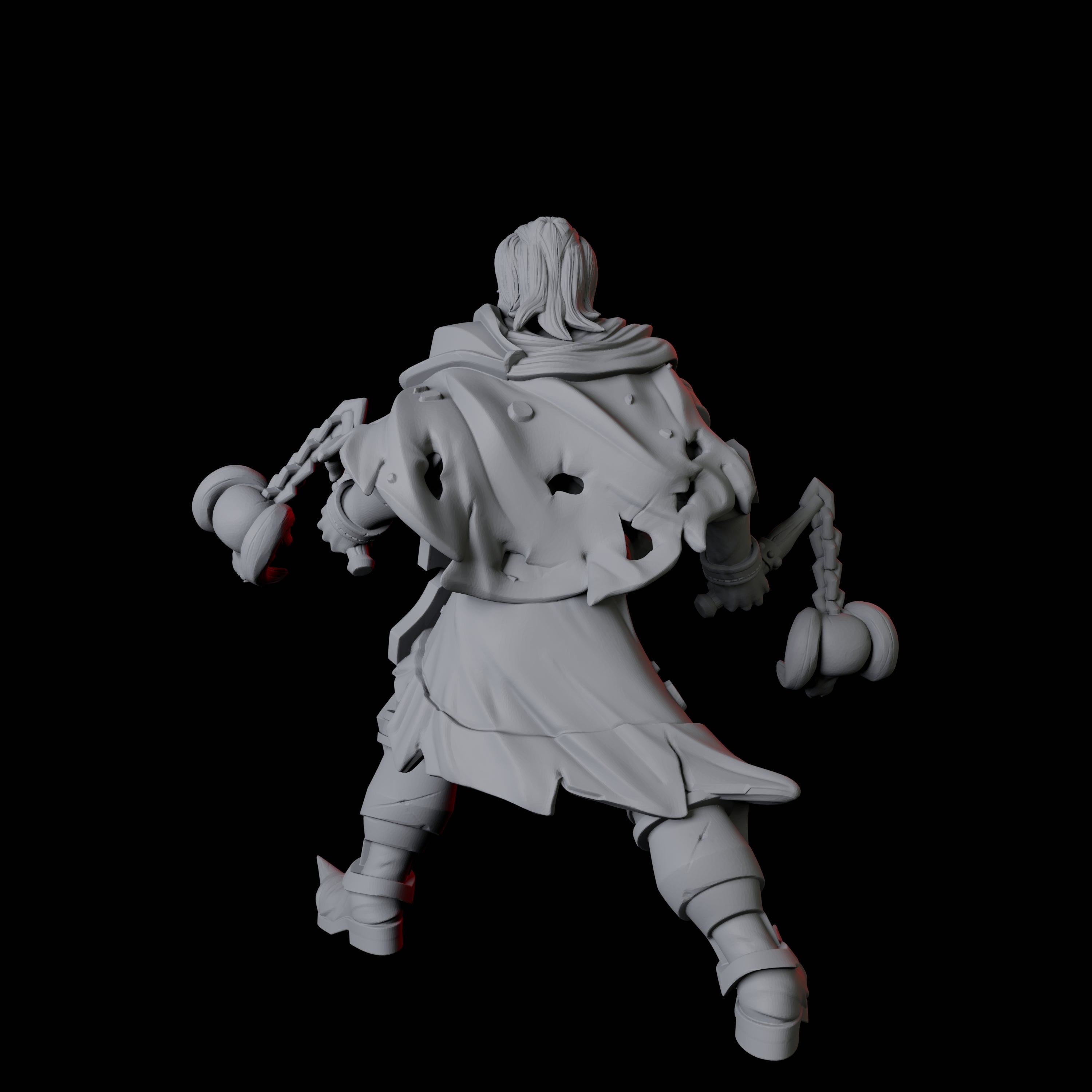 Armed Ruffian B Miniature for Dungeons and Dragons, Pathfinder or other TTRPGs