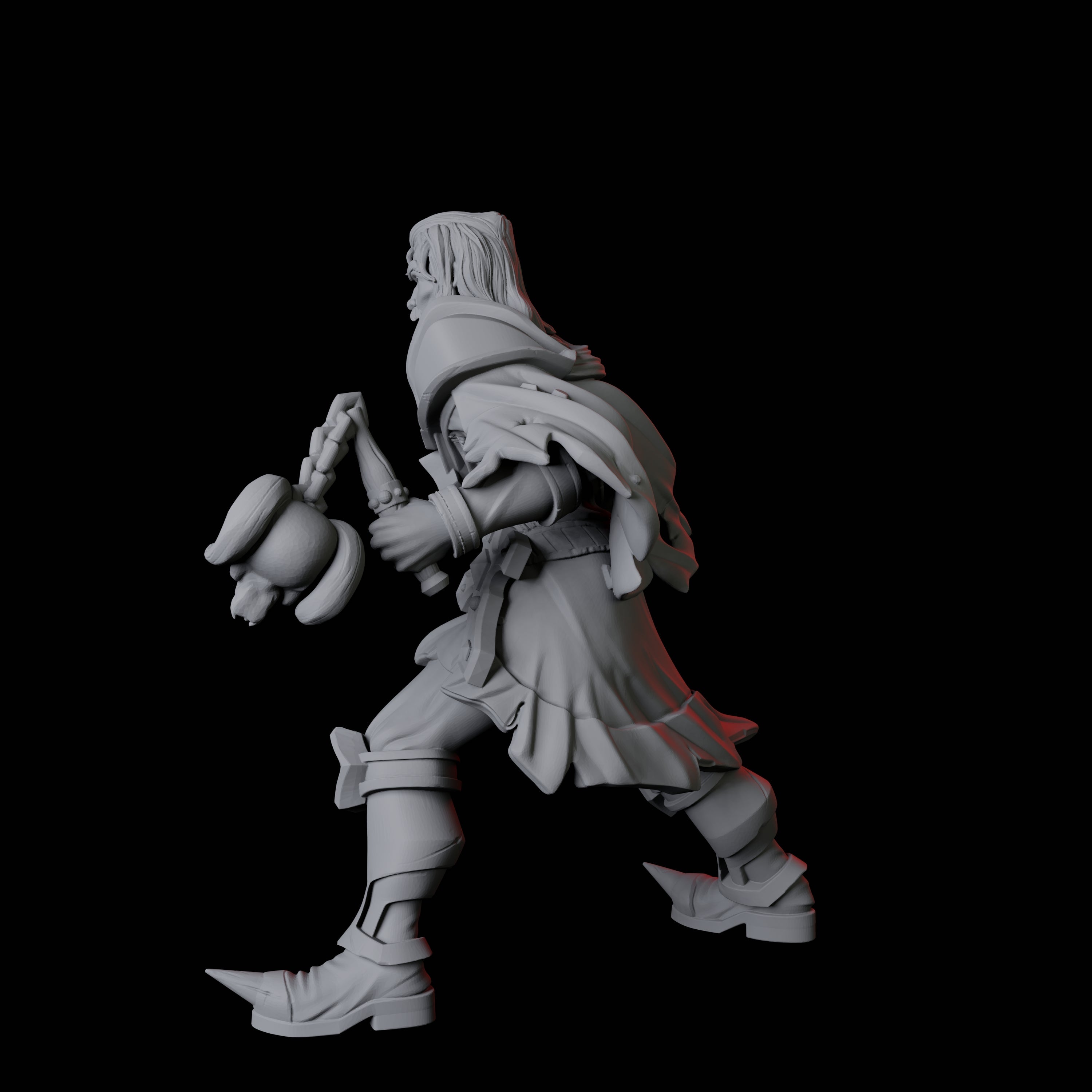 Armed Ruffian B Miniature for Dungeons and Dragons, Pathfinder or other TTRPGs