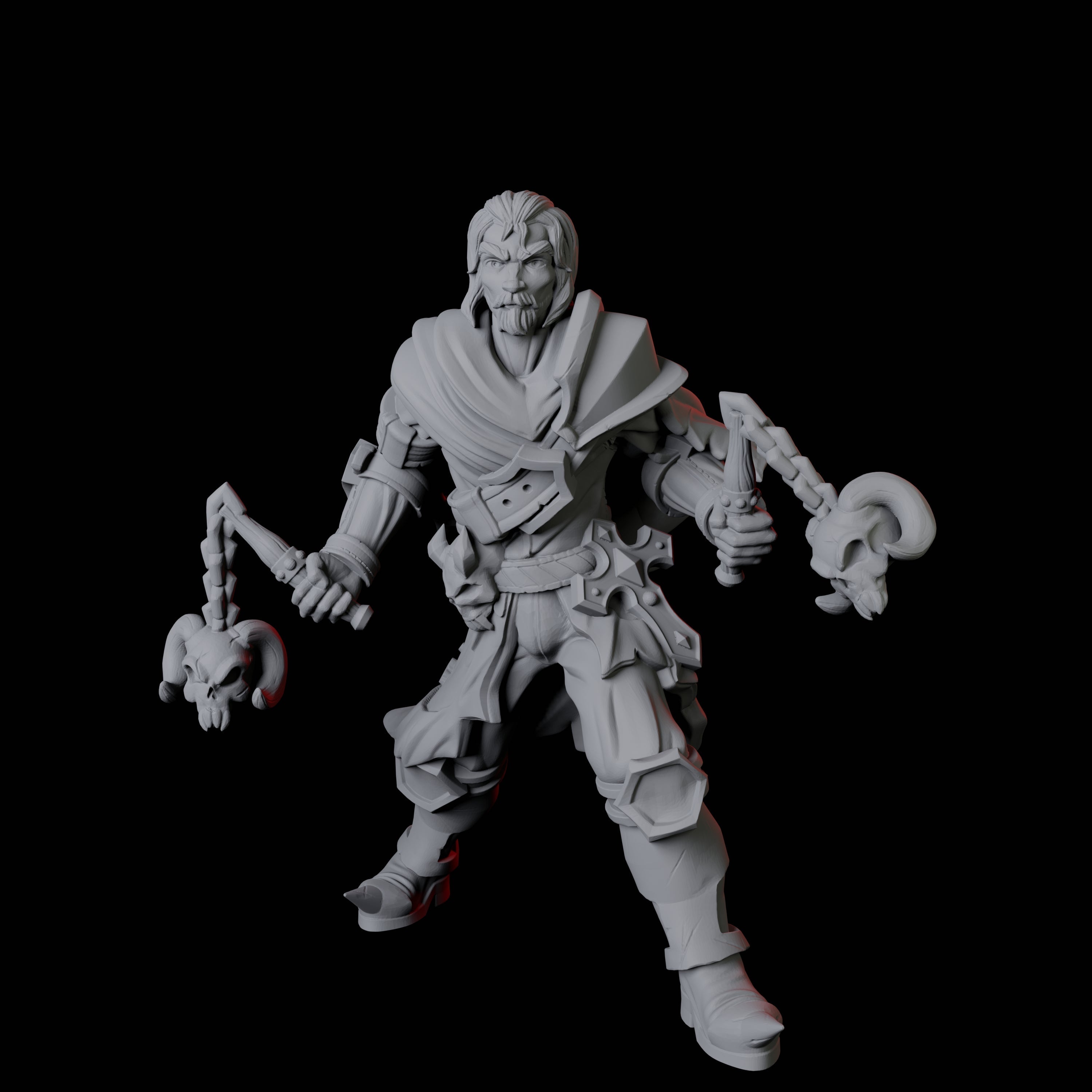 Armed Ruffian B Miniature for Dungeons and Dragons, Pathfinder or other TTRPGs