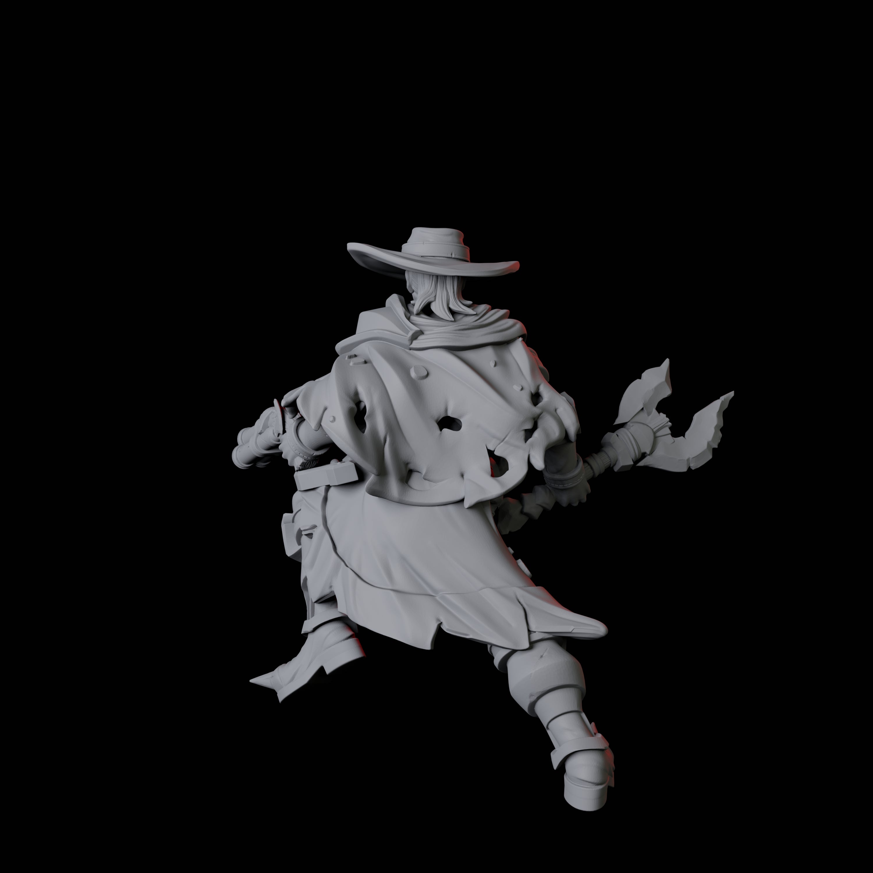 Armed Ruffian C Miniature for Dungeons and Dragons, Pathfinder or other TTRPGs