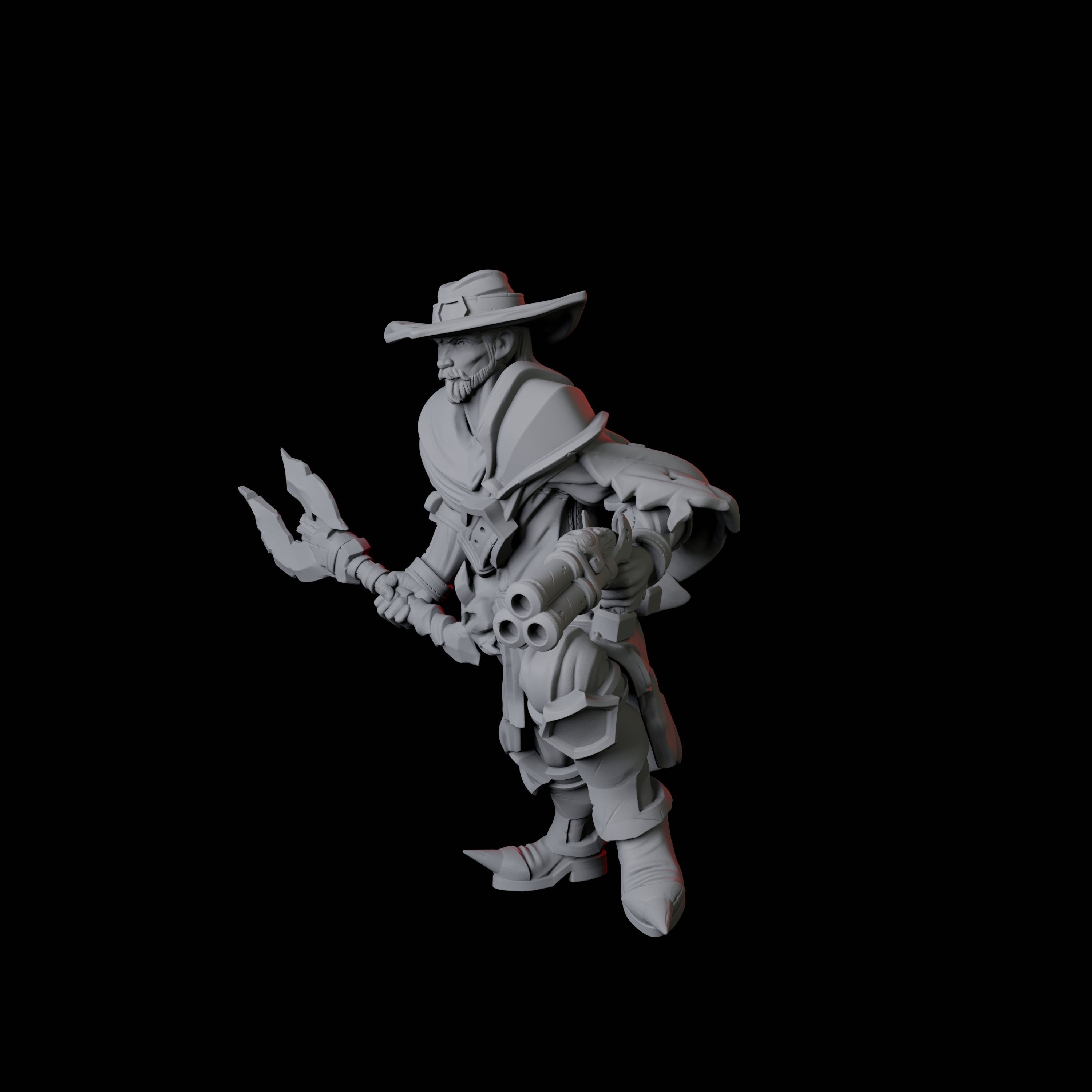 Armed Ruffian C Miniature for Dungeons and Dragons, Pathfinder or other TTRPGs