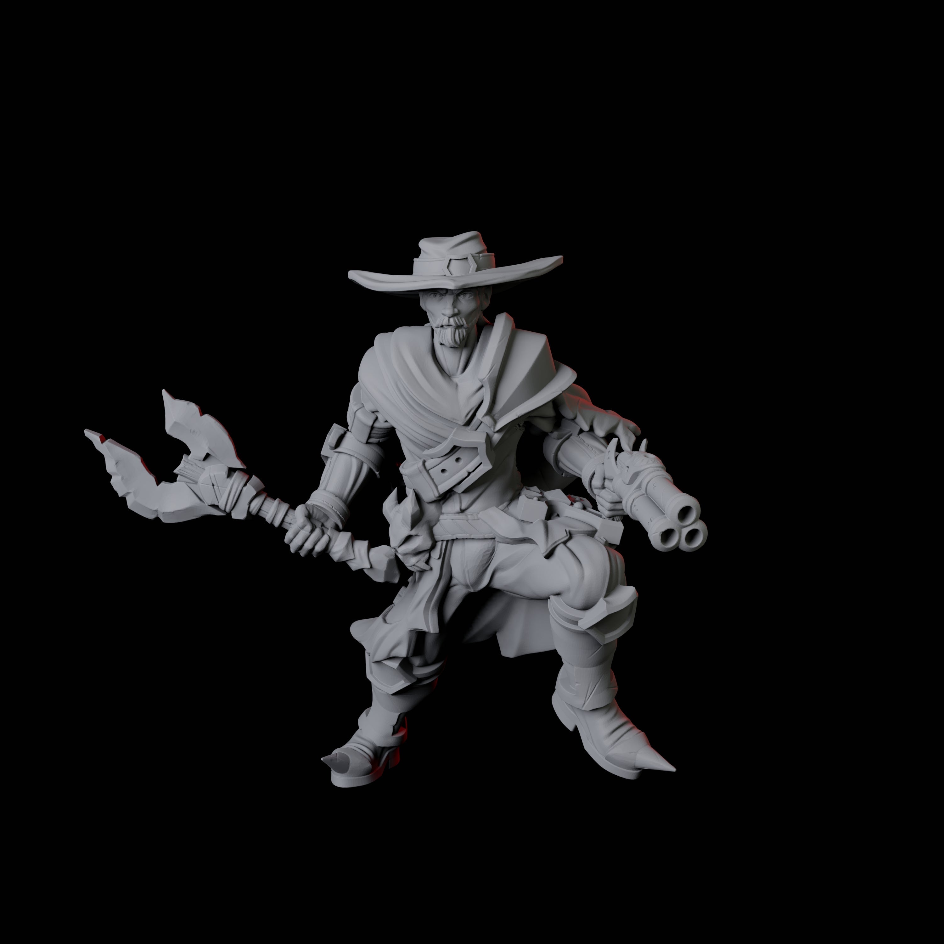 Armed Ruffian C Miniature for Dungeons and Dragons, Pathfinder or other TTRPGs