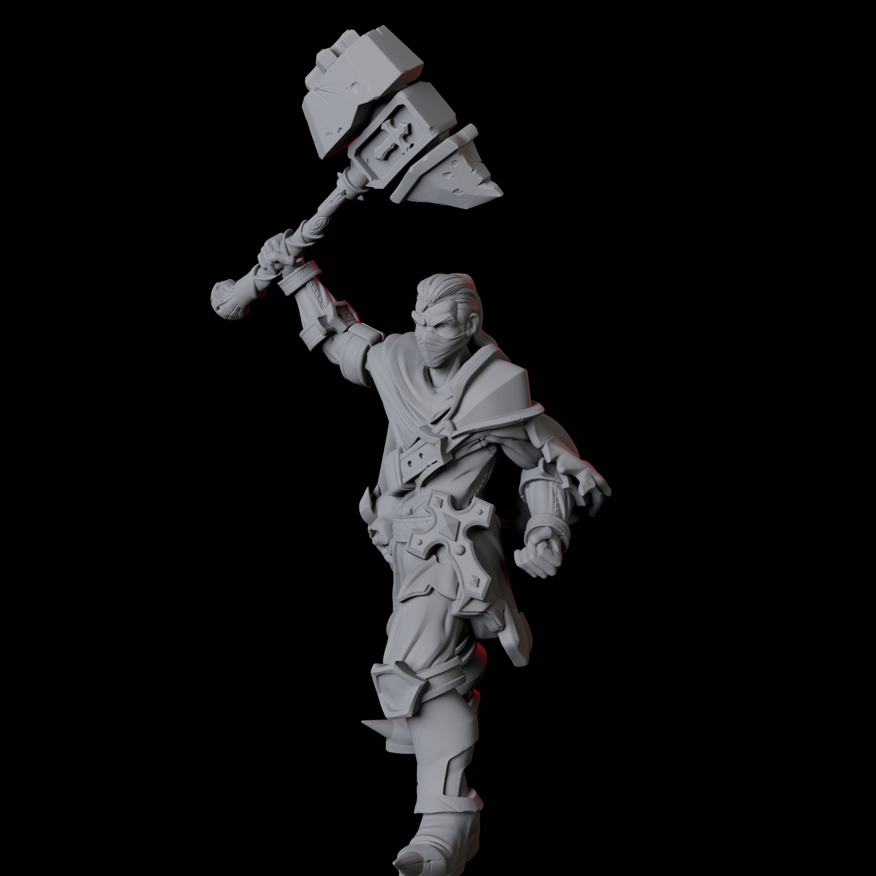 Armed Ruffian E Miniature for Dungeons and Dragons, Pathfinder or other TTRPGs