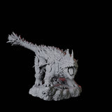 Armoured Ankylosaurus Miniature for Dungeons and Dragons, Pathfinder or other TTRPGs