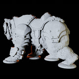 Armoured Bear Type B Miniature for Dungeons and Dragons, Pathfinder or other TTRPGs