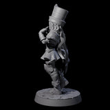 Armoured Court Jester Miniature for Dungeons and Dragons, Pathfinder or other TTRPGs