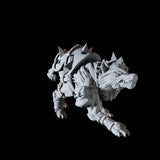 Armoured Dogs Miniature for Dungeons and Dragons, Pathfinder or other TTRPGs