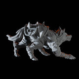 Armoured Dogs Miniature for Dungeons and Dragons, Pathfinder or other TTRPGs