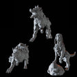 Armoured Dogs Miniature for Dungeons and Dragons, Pathfinder or other TTRPGs