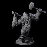 Armoured Giant Orangutan A Miniature for Dungeons and Dragons, Pathfinder or other TTRPGs