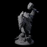 Armoured Giant Orangutan A Miniature for Dungeons and Dragons, Pathfinder or other TTRPGs