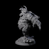 Armoured Giant Orangutan D Miniature for Dungeons and Dragons, Pathfinder or other TTRPGs