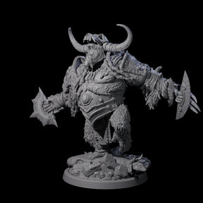 Armoured Giant Orangutan D Miniature for Dungeons and Dragons, Pathfinder or other TTRPGs
