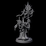 Armoured Iron Human Nuncio A Miniature for Dungeons and Dragons, Pathfinder or other TTRPGs