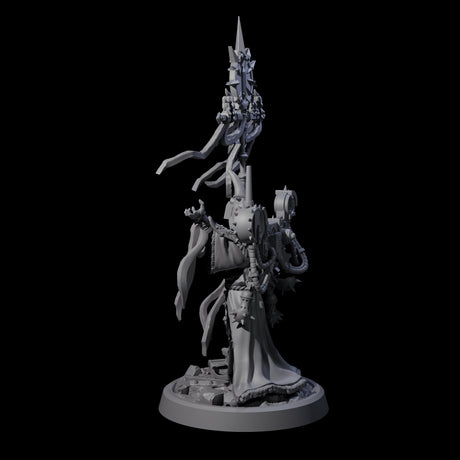 Armoured Iron Human Nuncio A Miniature for Dungeons and Dragons, Pathfinder or other TTRPGs