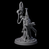Armoured Iron Human Nuncio B Miniature for Dungeons and Dragons, Pathfinder or other TTRPGs