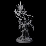 Armoured Iron Human Nuncios Miniature for Dungeons and Dragons, Pathfinder or other TTRPGs