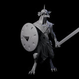 Armoured Kenku Barbarian Miniature for Dungeons and Dragons, Pathfinder or other TTRPGs
