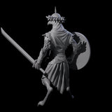 Armoured Kenku Barbarian Miniature for Dungeons and Dragons, Pathfinder or other TTRPGs
