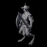 Armoured Kenku Barbarian Miniature for Dungeons and Dragons, Pathfinder or other TTRPGs