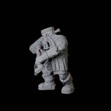 Armoured Mountain Dwarf Miniature for Dungeons and Dragons, Pathfinder or other TTRPGs