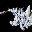 Armoured Pit Fiend Type A Miniature for Dungeons and Dragons, Pathfinder or other TTRPGs