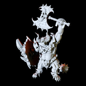 Armoured Pit Fiend Type B Miniature for Dungeons and Dragons, Pathfinder or other TTRPGs
