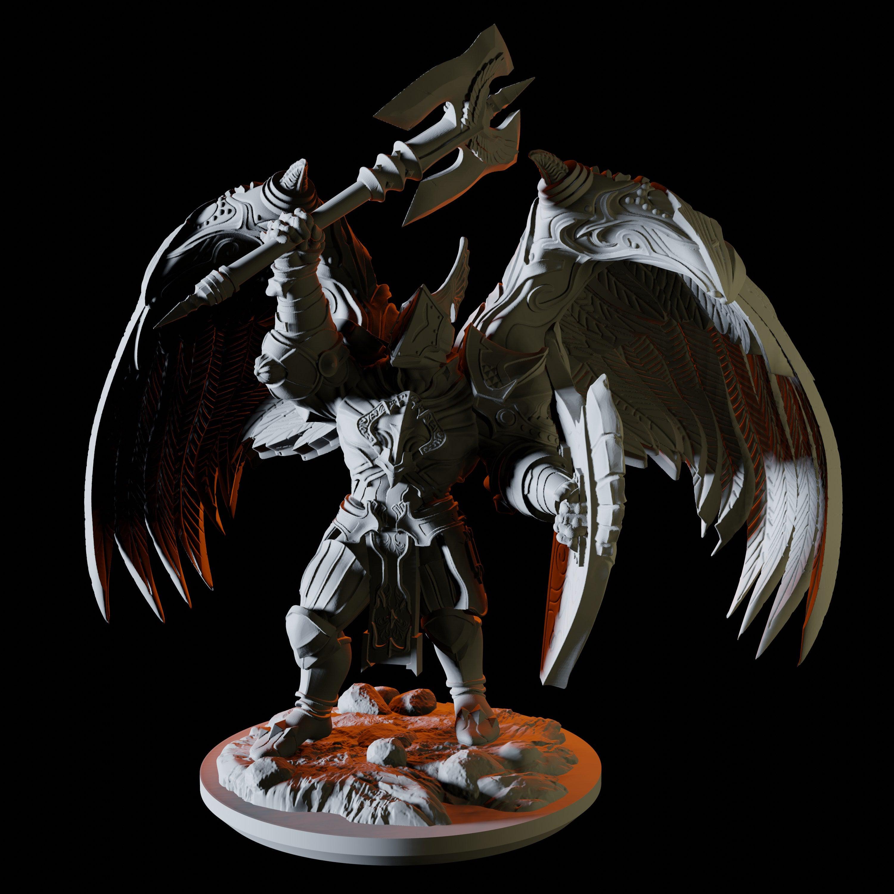 Armoured Solar Miniature for Dungeons and Dragons - Myth Forged