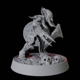 Armoured Tusked Goblin Miniature for Dungeons and Dragons, Pathfinder or other TTRPGs