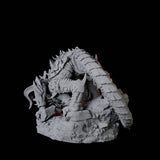 Armoured Udaak A Miniature for Dungeons and Dragons, Pathfinder or other TTRPGs
