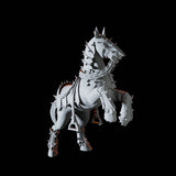 Armoured Warhorse Miniature for Dungeons and Dragons, Pathfinder or other TTRPGs