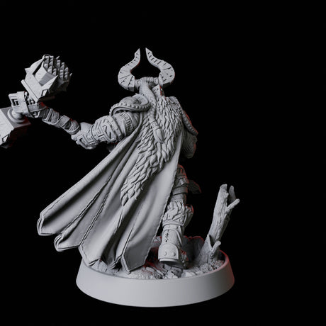 Armoured Warrior Miniature for Dungeons and Dragons, Pathfinder or other TTRPGs