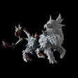 Armoured Worg Miniature for Dungeons and Dragons, Pathfinder or other TTRPGs