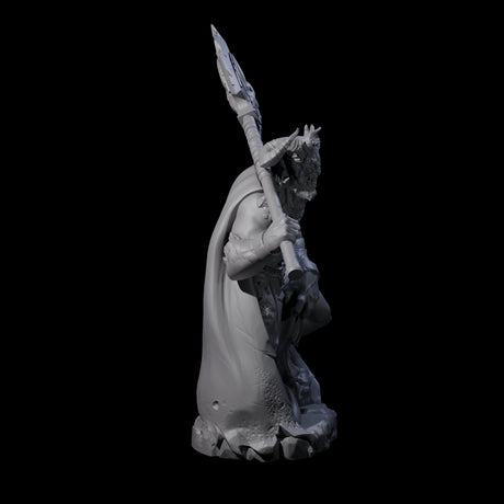 Arresting Demon Warchief Miniature for Dungeons and Dragons, Pathfinder or other TTRPGs
